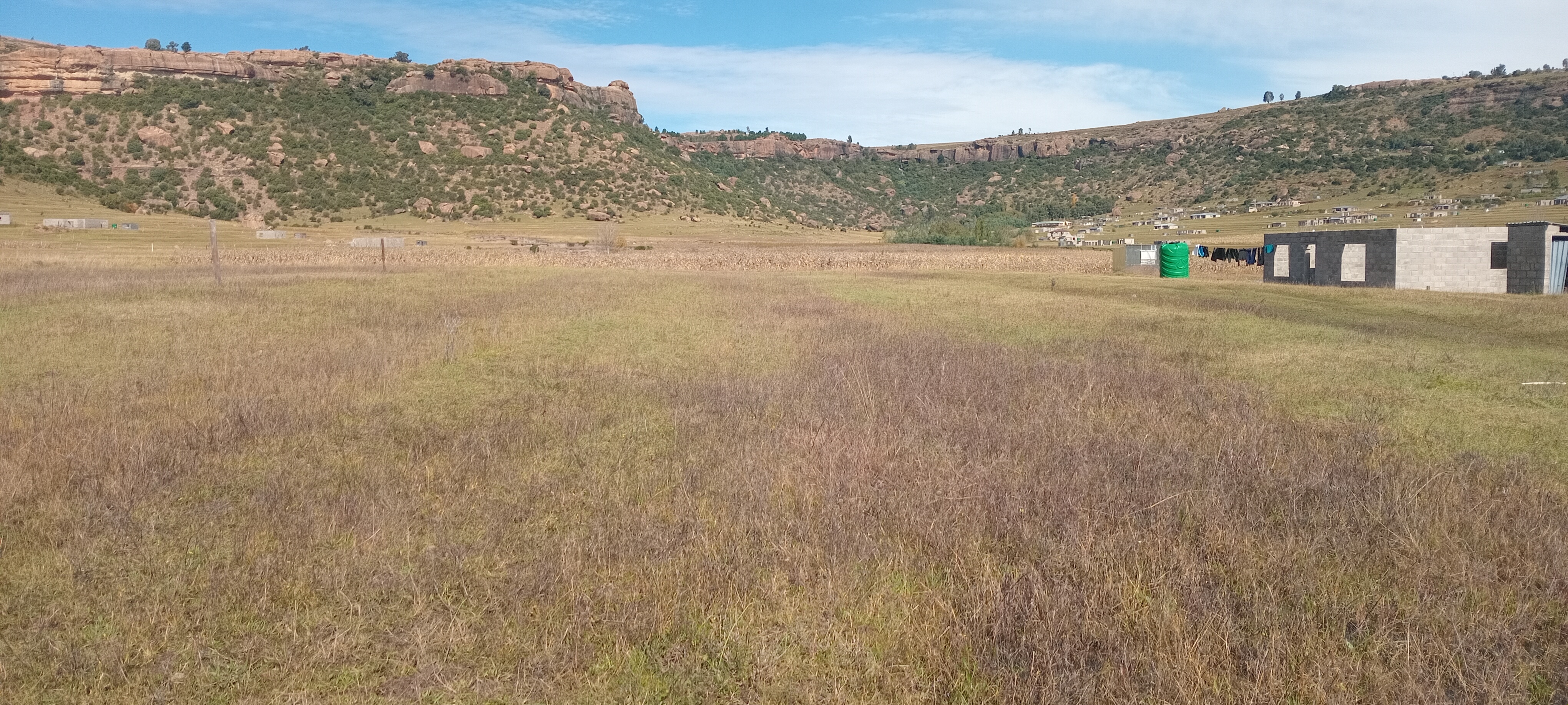 The site is at Marabeng. The size is 30m x 30m, It has Form C
