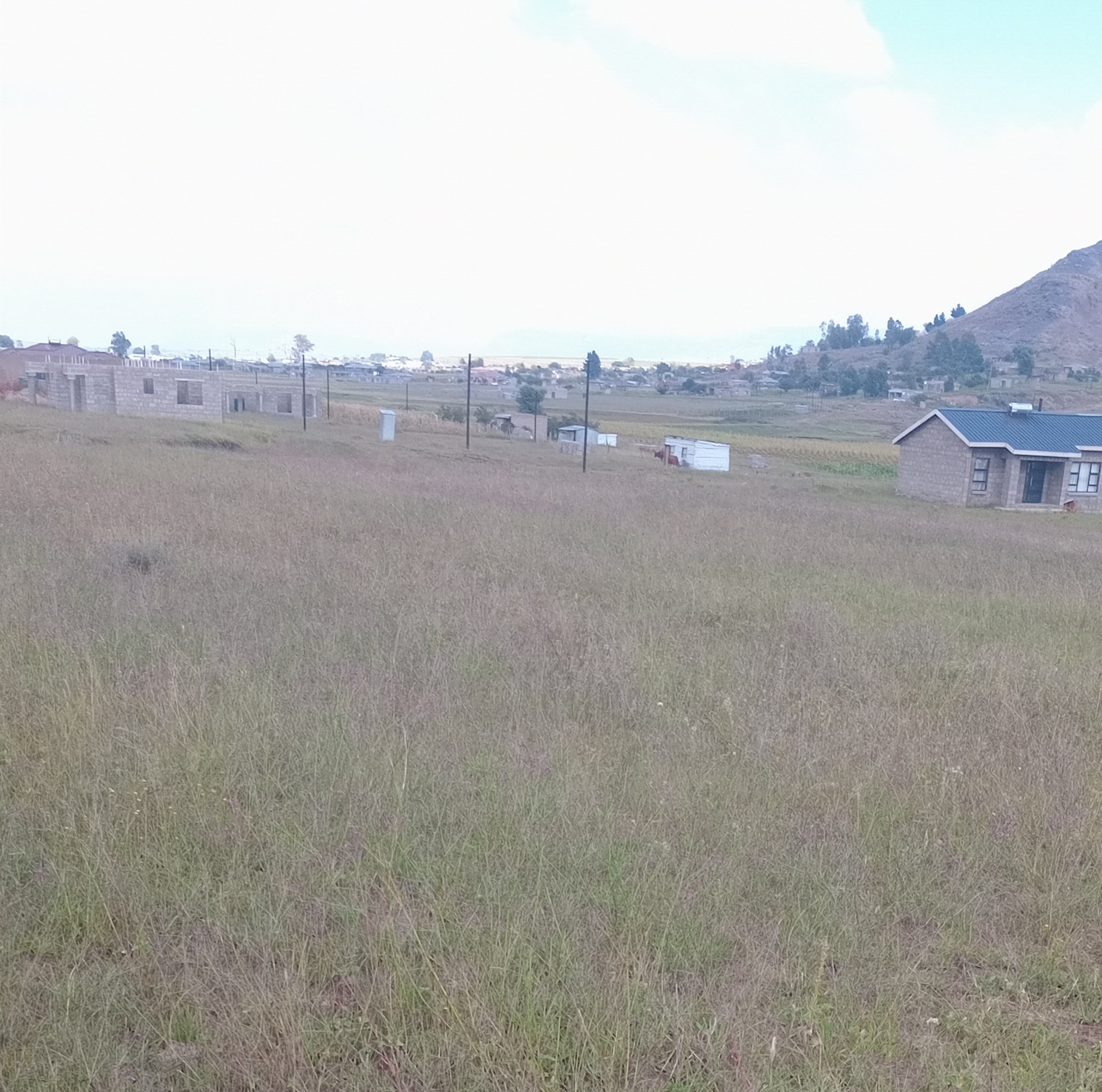 Site for sale at Thaba Khupa - Ha Makhalanyane. It is size - 20m by 30m and it has Form C. Two minutes walk from tar road. Electricity is available. Water is available