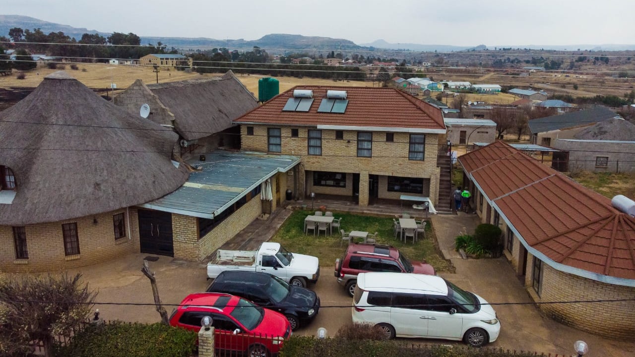 Investors Take note!!!!!!

Guesthouse for sale in Likileng Butha Buthe.

This guesthouse is being auctioned on the 19 of September 2025.

Place High Court of Lesotho Northen Division at 9 am.

If you are looking for a place to make you daily income this is your opportunity!!!! 
This guesthouse offers 21 bedrooms.

Ground floor offers reception, passage, toilets, kitchen, conference hall.

First floor, 5 hotel rooms with en suite bathrooms.
Second floor 6 guest room. 

Standard rooms 11 Rate M800 per night
Executive rooms X5 M950 per night
Family rooms X5 M900 per night 
Lunch X5
Dinner X5
Conference call X5

Call today and make use of this amazing investment opportunity.
